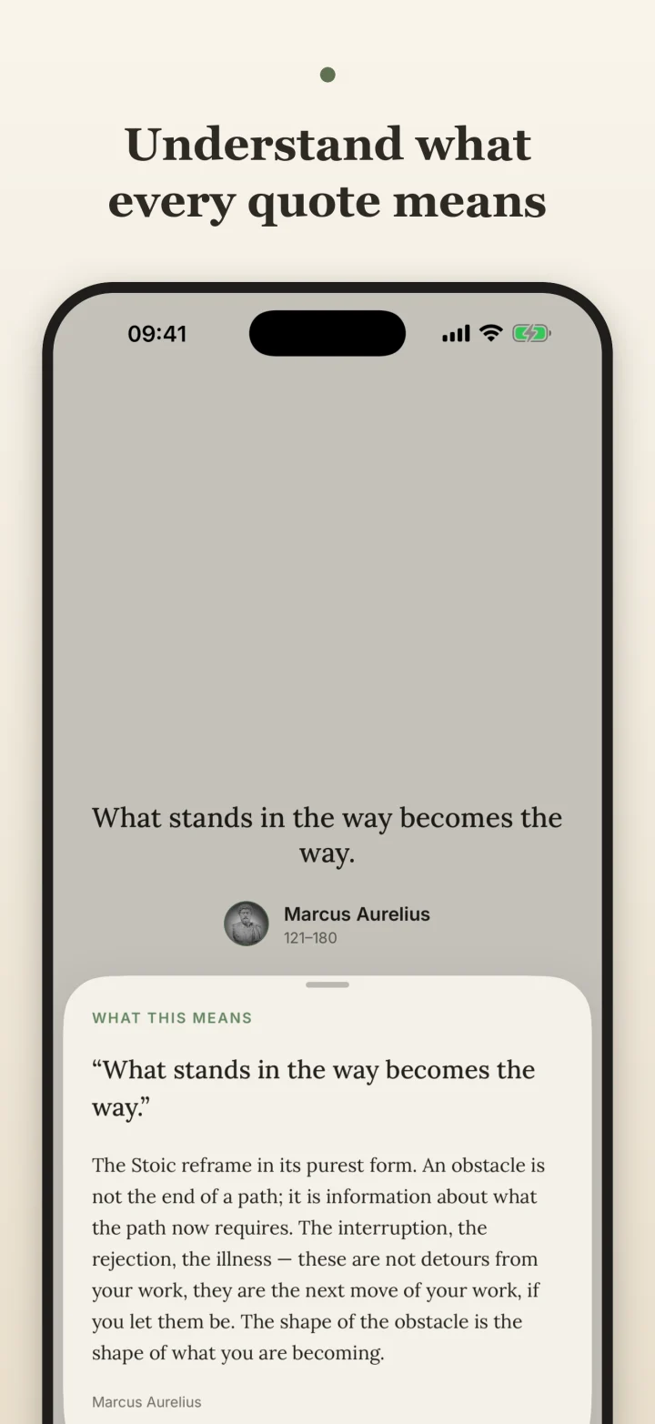 Adage quote explanation screenshot
